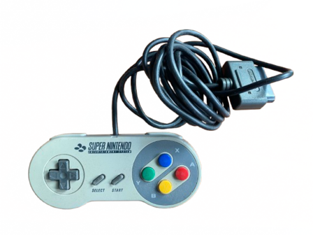 Nintendo Snes (Super Nintendo) Original controller  (&quot;Onderdelen 2e hands)