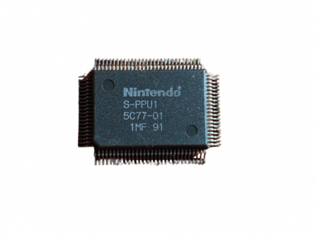 Nintendo Snes (Super Nintendo) Original chip S-PPU1 (&quot;Onderdelen 2e hands)