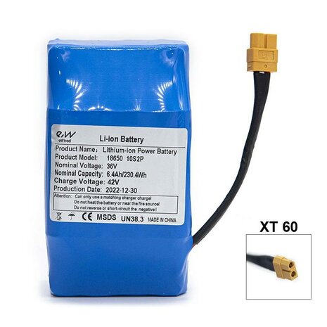 Externe batterij 36 V 6.4 A/H Voor XIAOMI 